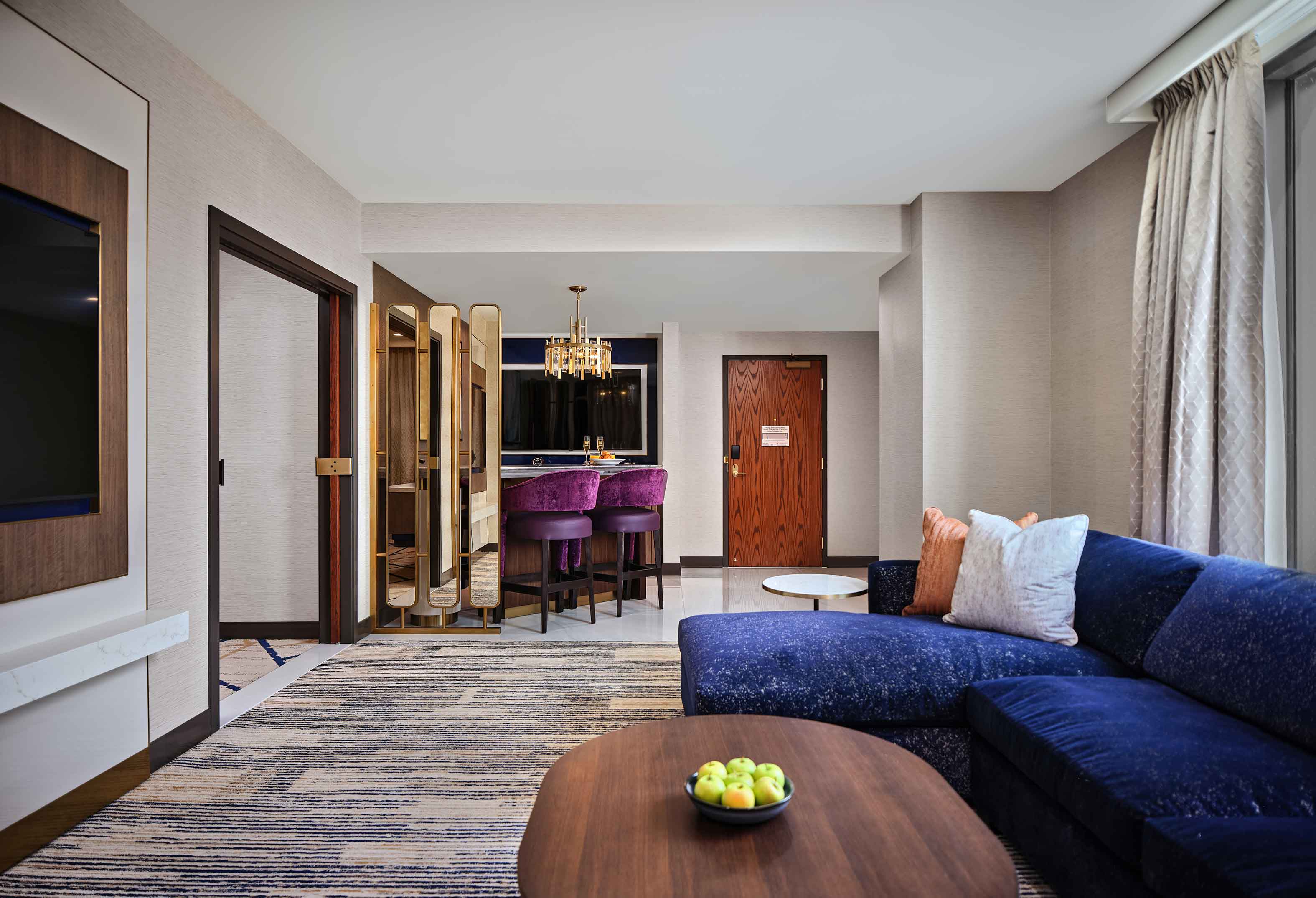 Gold Suite seating area